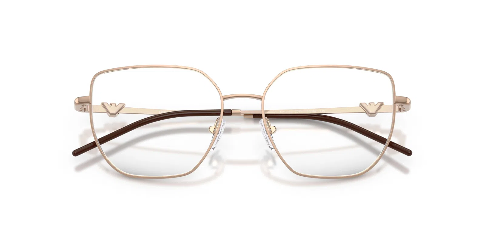 Emporio Armani 1176 Eyeglasses - Shiny Pale Gold - view 24